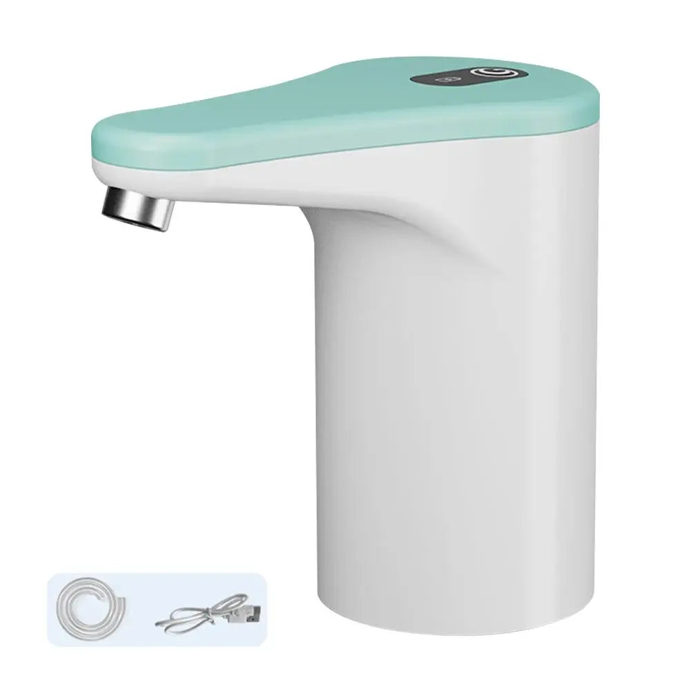 Electric Water Bottle Pump Ultra Silent Drinking Water Dispenser Universial USB Rechargeable Pump for Kitchen Office Home