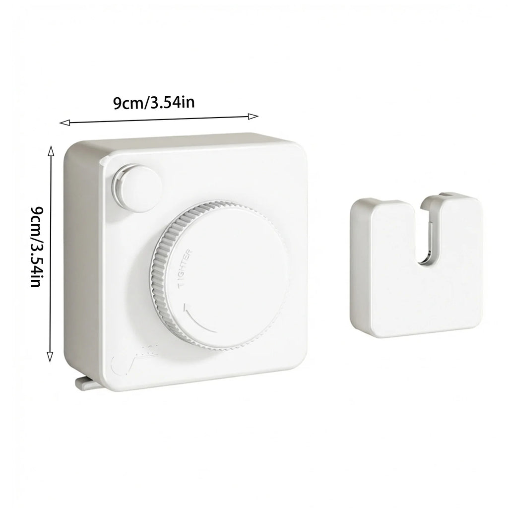 Retractable Indoor Clothesline - No Drill Wall-Mounted Drying Rack