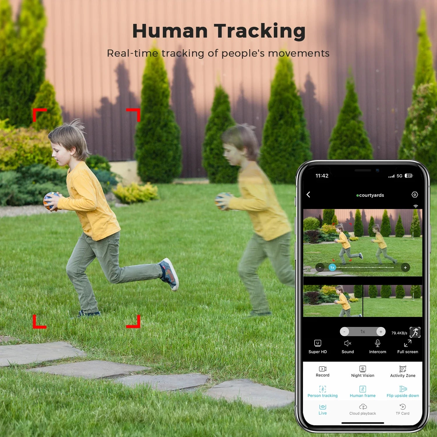 20MP 8K Four Lens Three Screens 10X Zoom PTZ Wifi IP Camera 10MP 5K Dual Lens Dual Screens Auto Tracking Outdoor Camera 5G WIFI