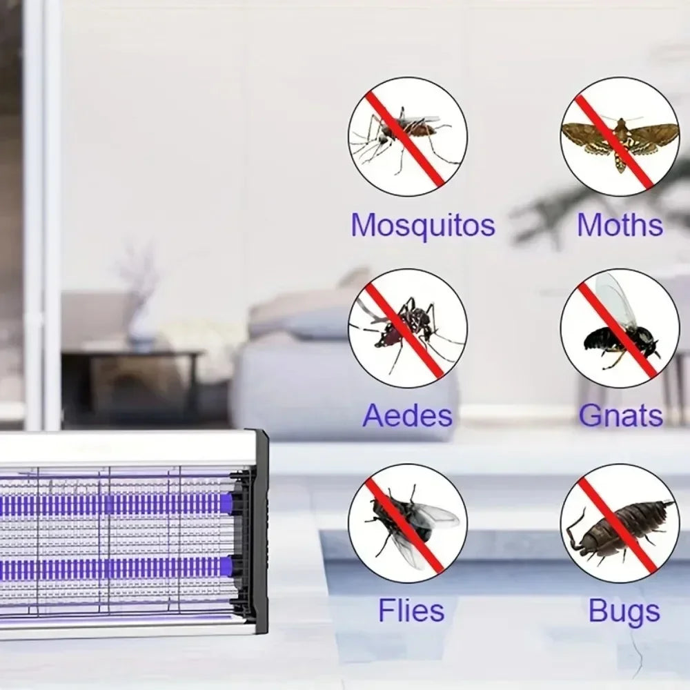 Electric Mosquito Killer Lamp - UV Bug Zapper for Indoor & Outdoor Use