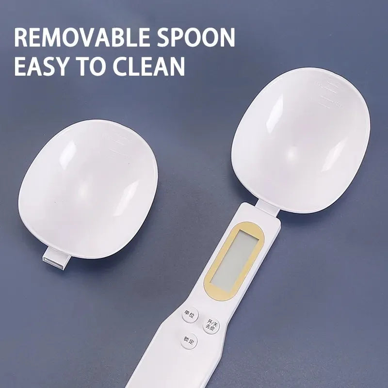 Digital Measuring Spoon Scale - LCD Kitchen Scale 500g/0.1g Precision