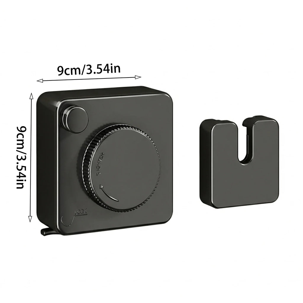 Retractable Indoor Clothesline - No Drill Wall-Mounted Drying Rack