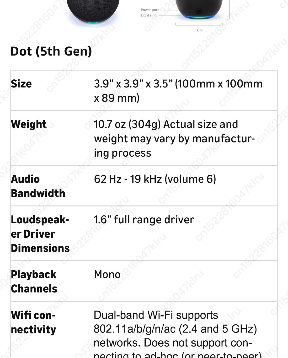 Alexa Smart Speaker - Echo Dot & Pop 5th Gen with Voice Control & Clock
