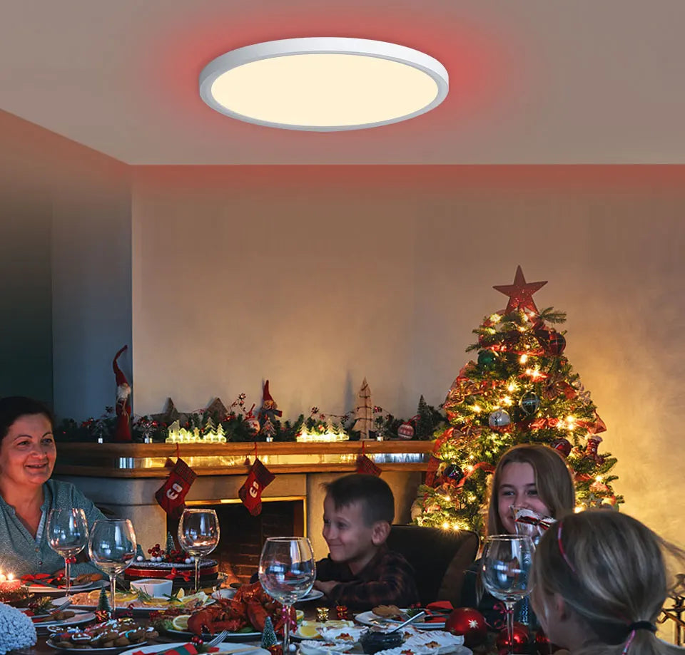 Smart RGB LED Ceiling Light - WiFi Voice Control with Alexa & Google Home