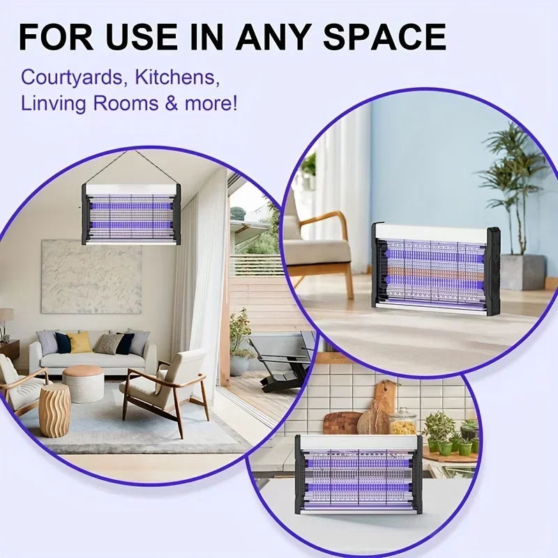 Electric Mosquito Killer Lamp - UV Bug Zapper for Indoor & Outdoor Use