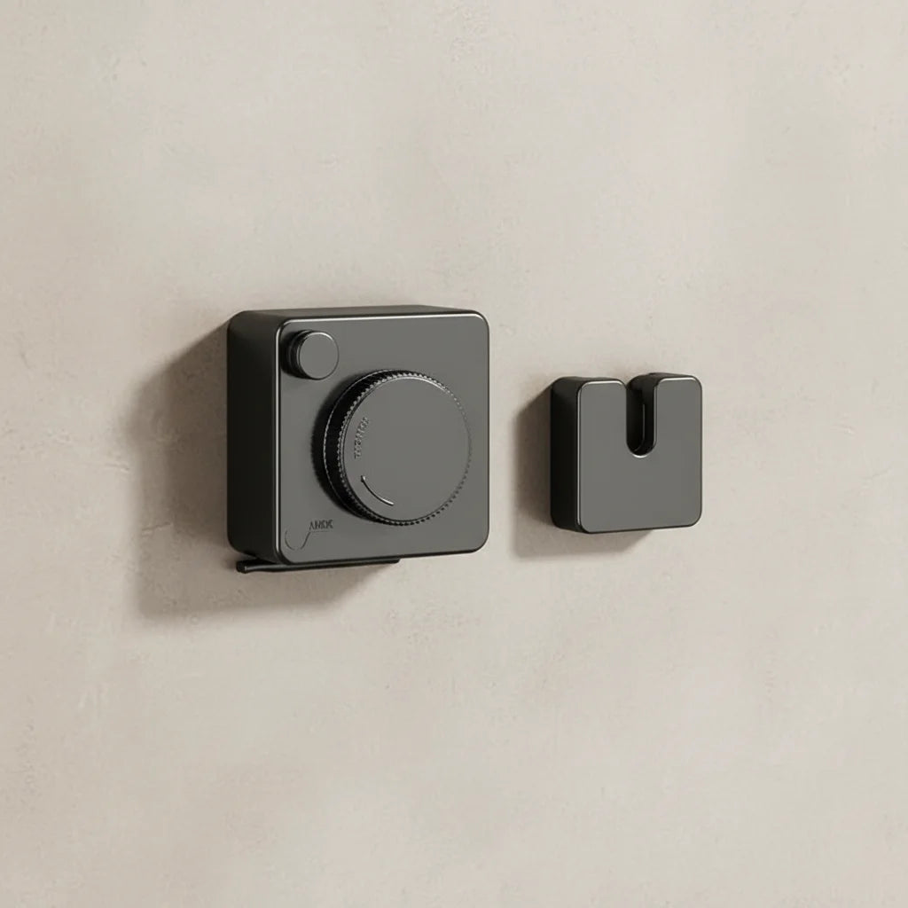 Retractable Indoor Clothesline - No Drill Wall-Mounted Drying Rack