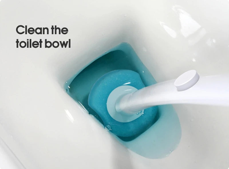 Disposable Toilet Brush Refills - 24 Pack Replacement Heads