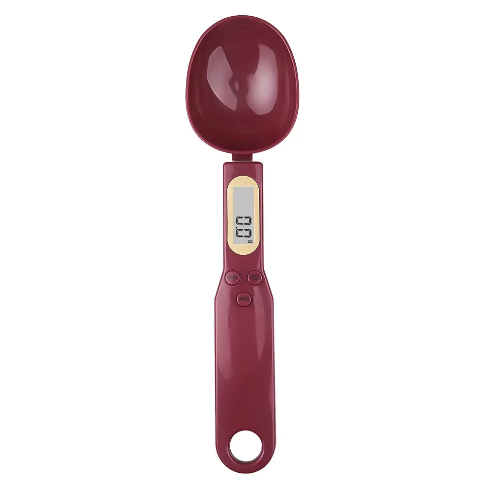 Digital Measuring Spoon Scale - LCD Kitchen Scale 500g/0.1g Precision