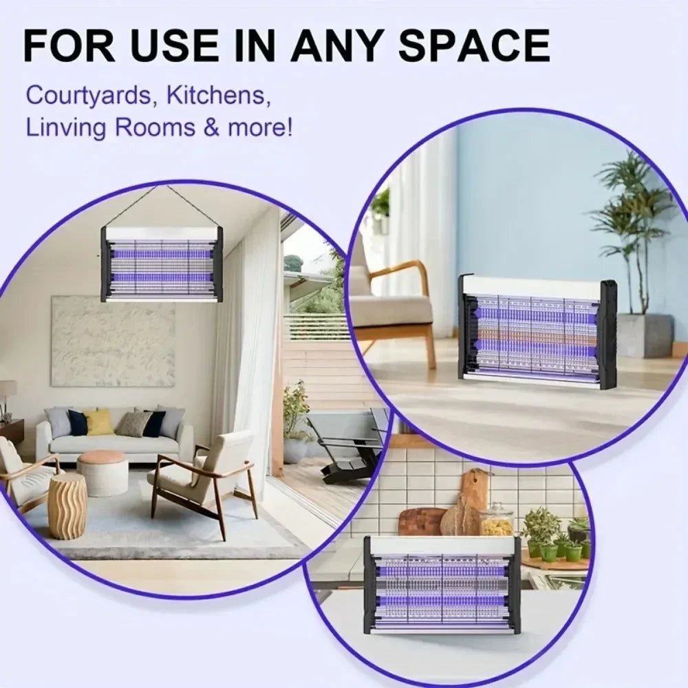 Electric Mosquito Killer Lamp - UV Bug Zapper for Indoor & Outdoor Use